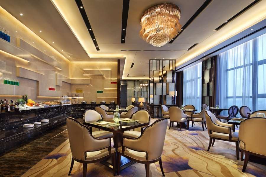 Wanda Realm Huangshi Hotel Huangshi  Ресторант снимка